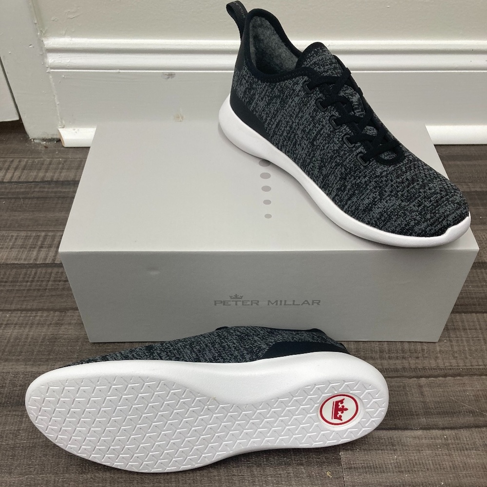 Men’s Peter Millar Hyperlight NEW Dr Grey sneaker